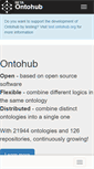 Mobile Screenshot of ontohub.org